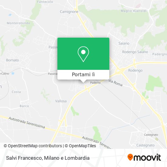 Mappa Salvi Francesco