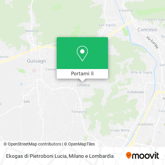 Mappa Ekogas di Pietroboni Lucia