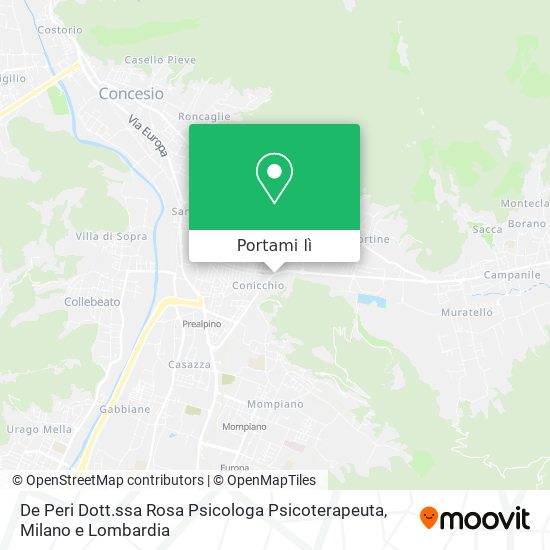 Mappa De Peri Dott.ssa Rosa Psicologa Psicoterapeuta