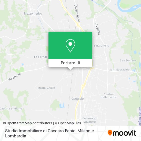 Mappa Studio Immobiliare di Caccaro Fabio