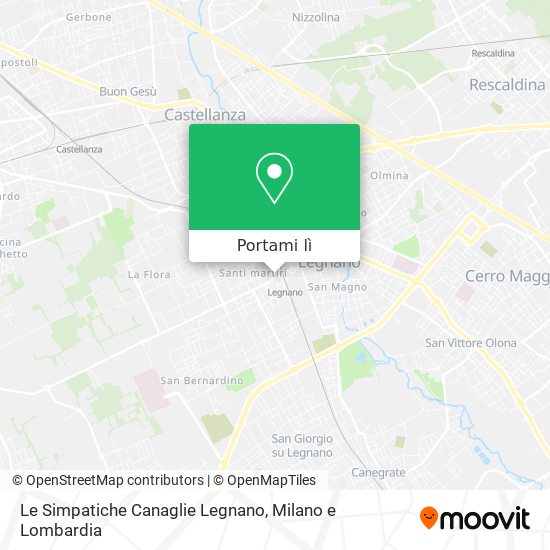 Mappa Le Simpatiche Canaglie Legnano
