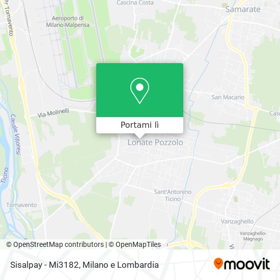 Mappa Sisalpay - Mi3182