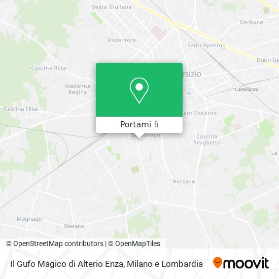 Mappa Il Gufo Magico di Alterio Enza