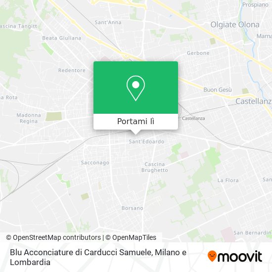 Mappa Blu Acconciature di Carducci Samuele