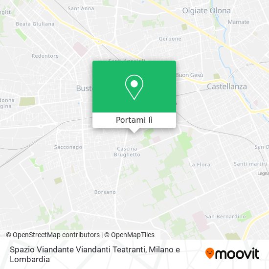 Mappa Spazio Viandante Viandanti Teatranti