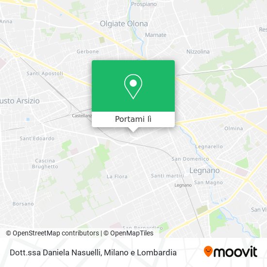 Mappa Dott.ssa Daniela Nasuelli