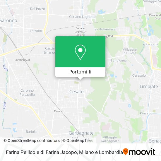 Mappa Farina Pellicole di Farina Jacopo