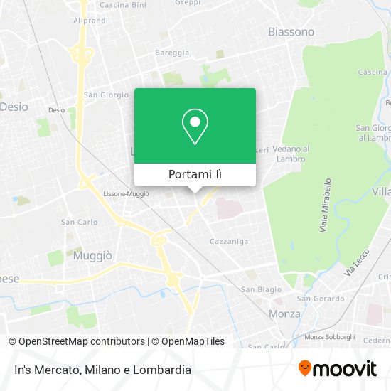 Mappa In's Mercato