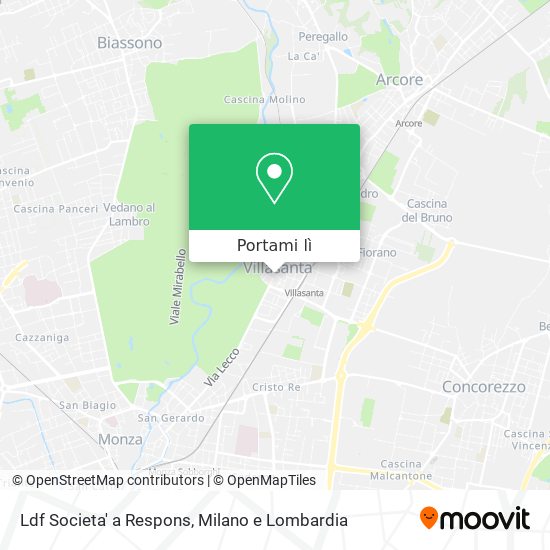 Mappa Ldf Societa' a Respons