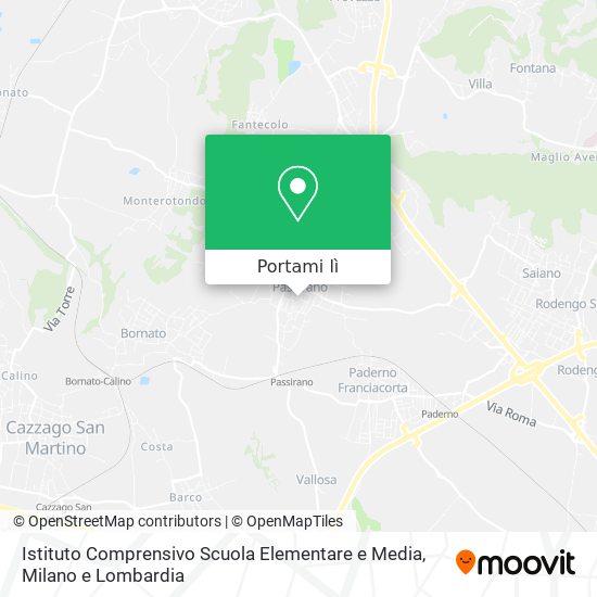 Mappa Istituto Comprensivo Scuola Elementare e Media