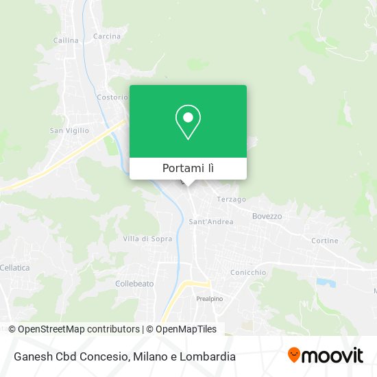 Mappa Ganesh Cbd Concesio