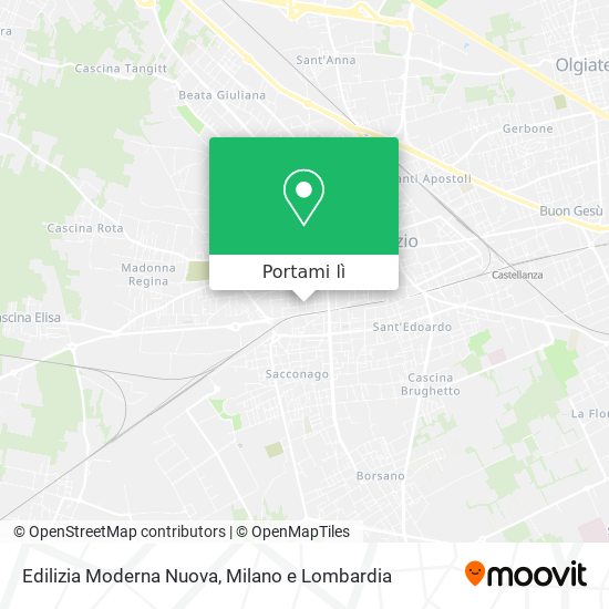 Mappa Edilizia Moderna Nuova