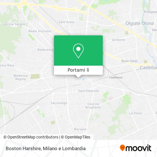 Mappa Boston Harshire