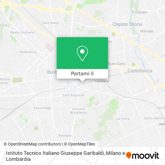 Mappa Istituto Tecnico Italiano Giuseppe Garibaldi