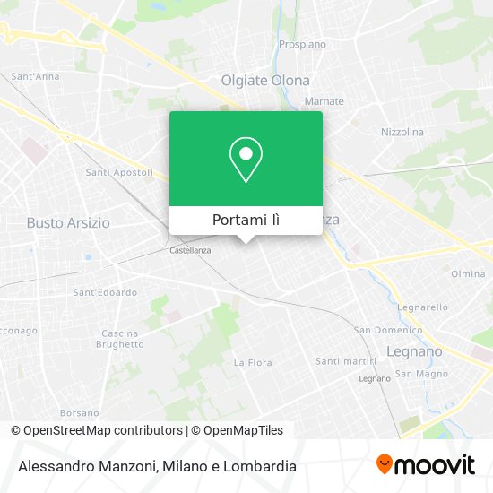 Mappa Alessandro Manzoni