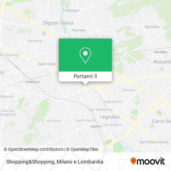 Mappa Shopping&Shopping