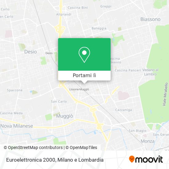 Mappa Euroelettronica 2000