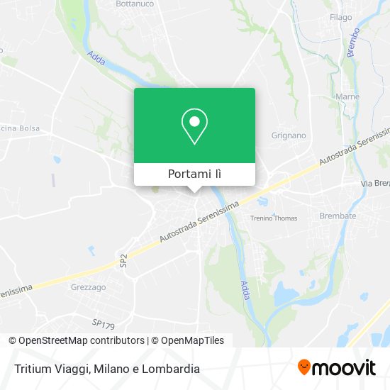 Mappa Tritium Viaggi