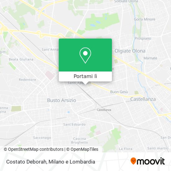 Mappa Costato Deborah