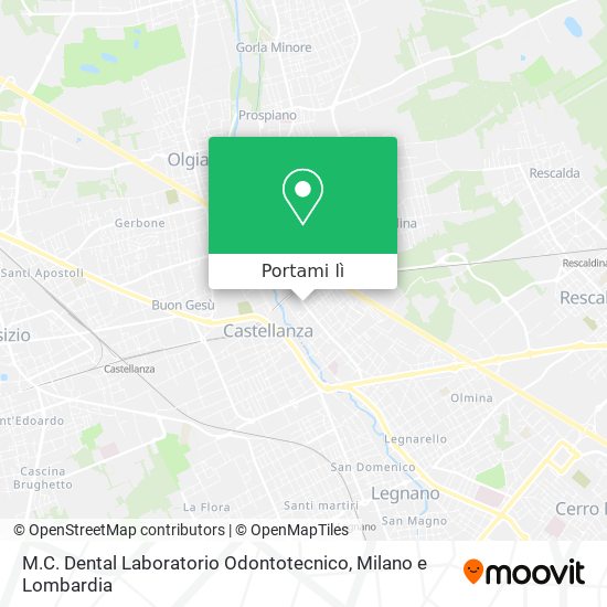 Mappa M.C. Dental Laboratorio Odontotecnico
