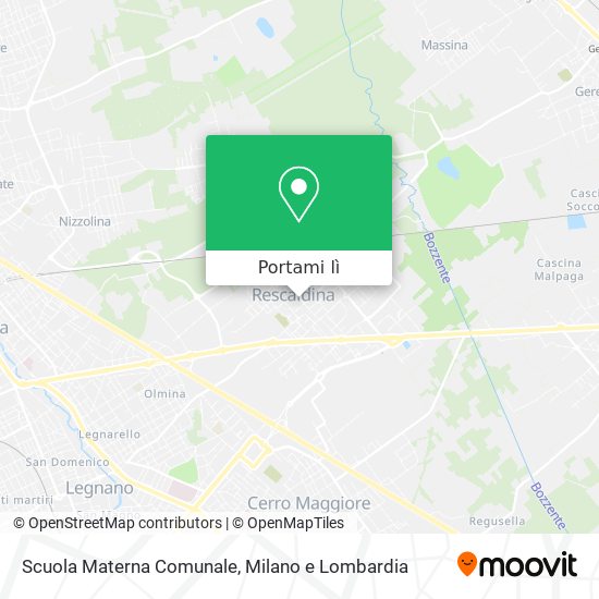 Mappa Scuola Materna Comunale