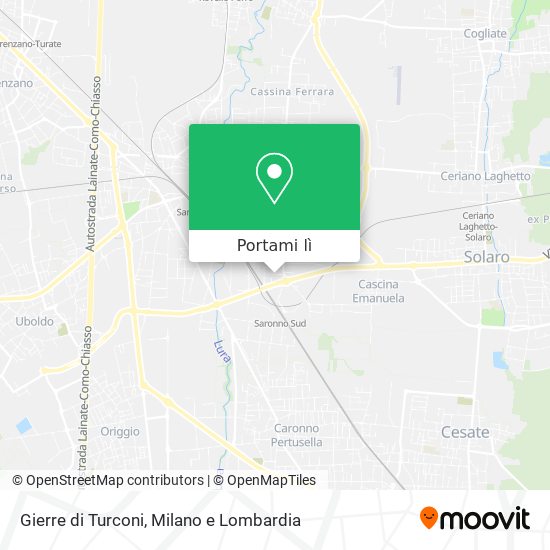 Mappa Gierre di Turconi