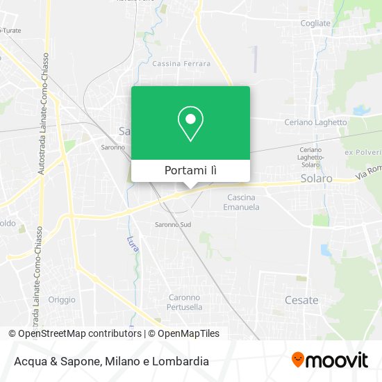 Mappa Acqua & Sapone