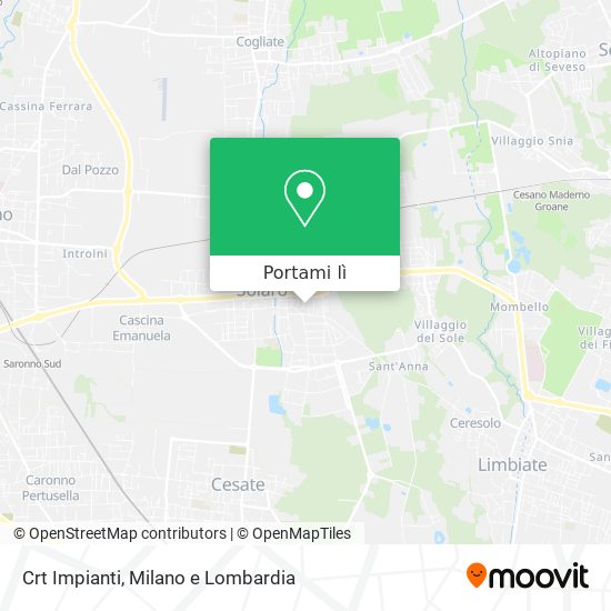 Mappa Crt Impianti