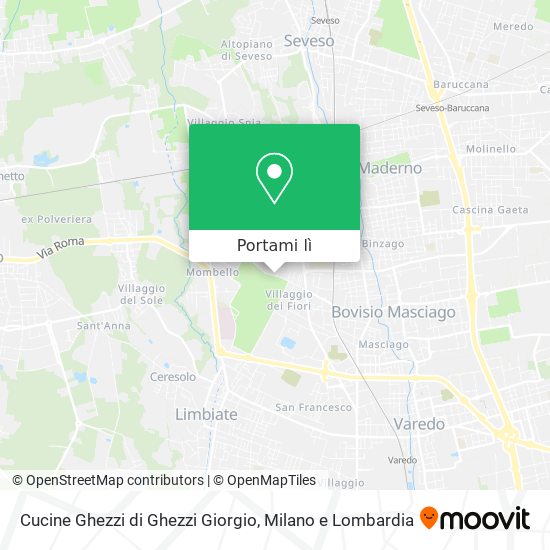 Mappa Cucine Ghezzi di Ghezzi Giorgio