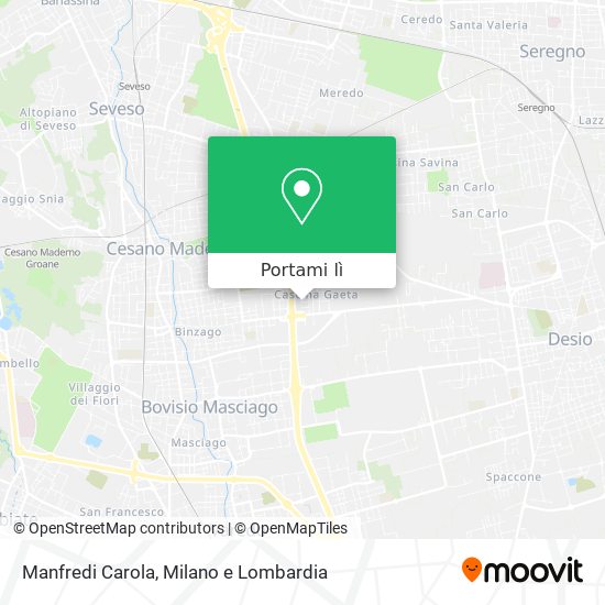 Mappa Manfredi Carola
