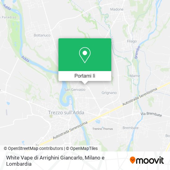 Mappa White Vape di Arrighini Giancarlo
