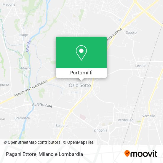 Mappa Pagani Ettore