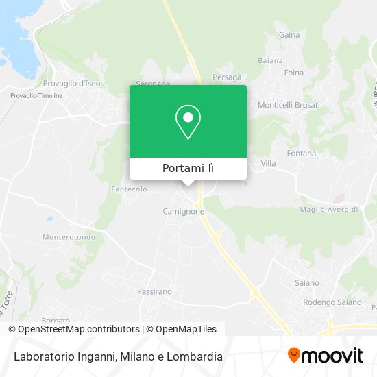 Mappa Laboratorio Inganni