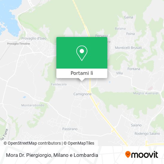 Mappa Mora Dr. Piergiorgio