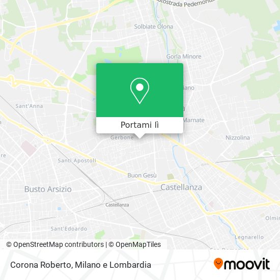 Mappa Corona Roberto