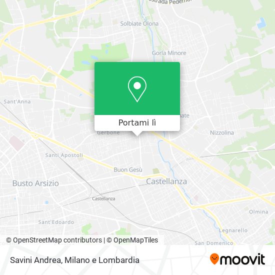 Mappa Savini Andrea
