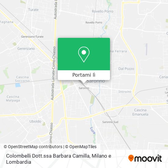 Mappa Colombelli Dott.ssa Barbara Camilla