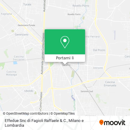 Mappa Effedue Snc di Fagioli Raffaele & C.