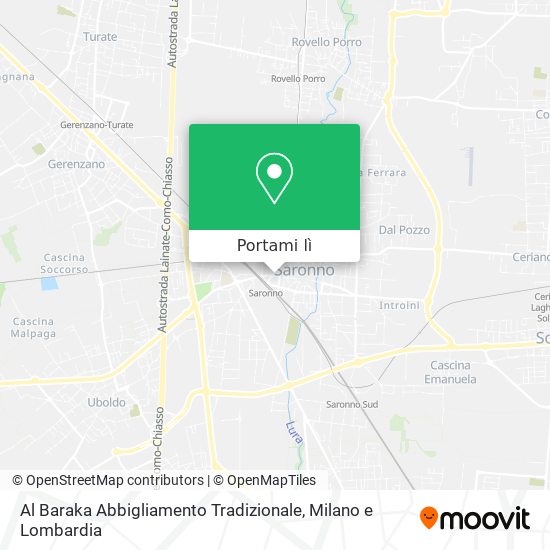 Mappa Al Baraka Abbigliamento Tradizionale