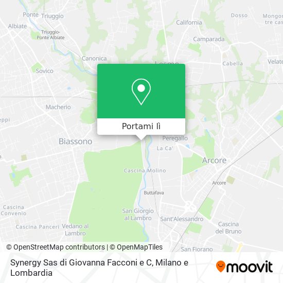 Mappa Synergy Sas di Giovanna Facconi e C