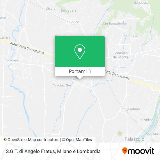 Mappa S.G.T. di Angelo Fratus