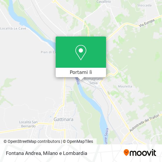 Mappa Fontana Andrea