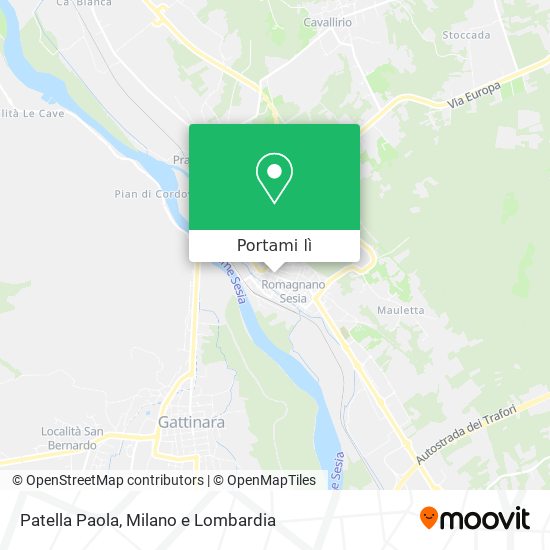 Mappa Patella Paola