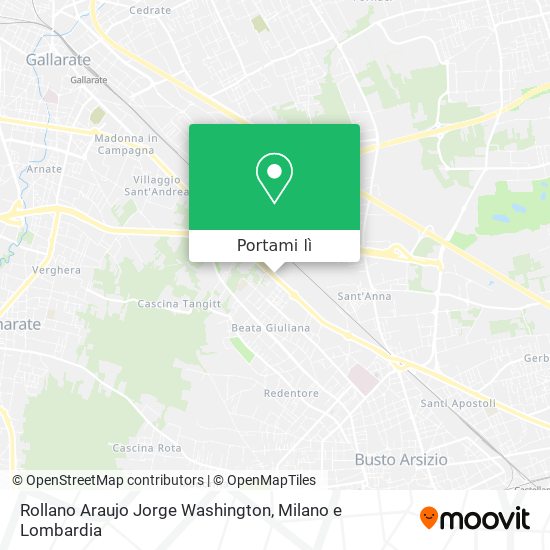Mappa Rollano Araujo Jorge Washington
