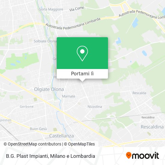 Mappa B.G. Plast Impianti