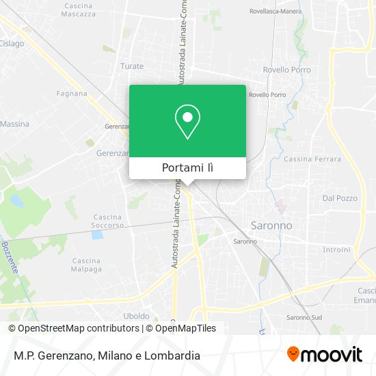 Mappa M.P. Gerenzano