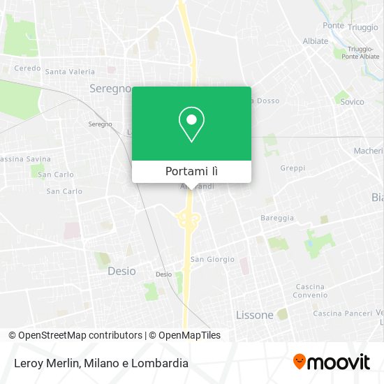 Mappa Leroy Merlin