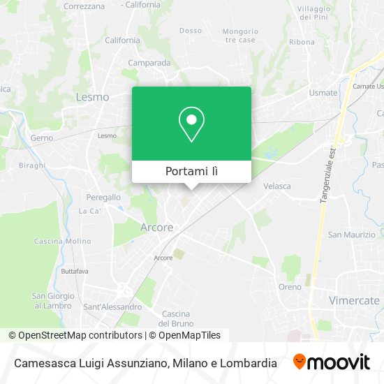 Mappa Camesasca Luigi Assunziano