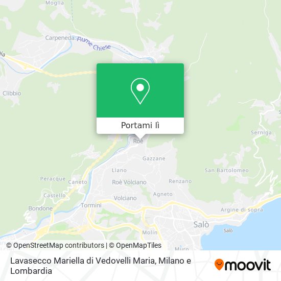 Mappa Lavasecco Mariella di Vedovelli Maria