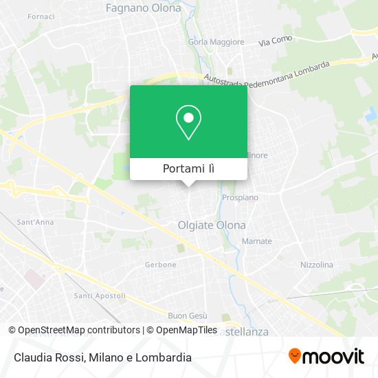 Mappa Claudia Rossi